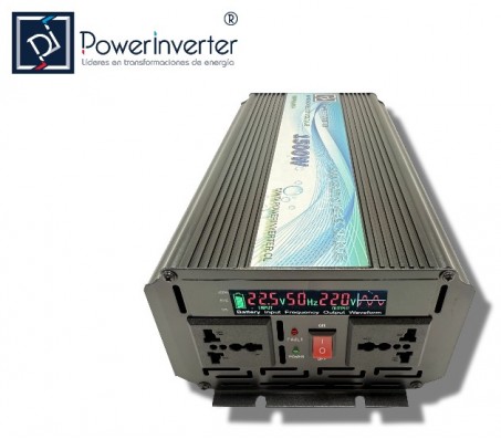 INVERSOR DE VOLTAJE 24VDC/220VAC 1500W MODIFICADA